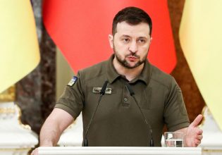 Ζελένσκι: Εστειλε συγχαρητήριο μήνυμα στη Μελόνι που τον διαβεβαίωσε για τη «στήριξή της»