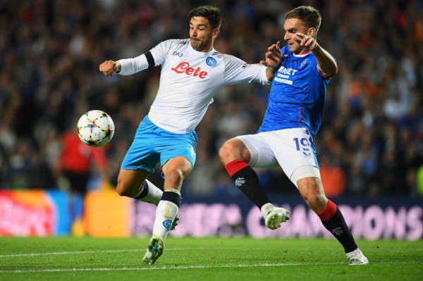 Ρέιντζερς – Νάπολι 0-3: Περίπατος των παρτενοπέι