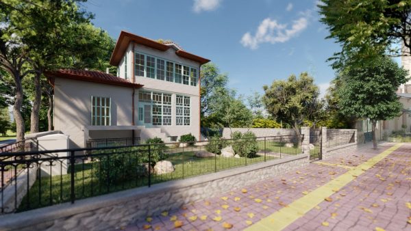 Η Βίλα Λουμίδη στο Μαρούσι ανακατασκευάζεται