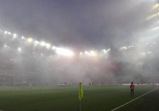 Σοβαρά επεισόδια προκάλεσαν την οριστική διακοπή στο Σταντάρ Λιέγης-Άντερλεχτ (vid)