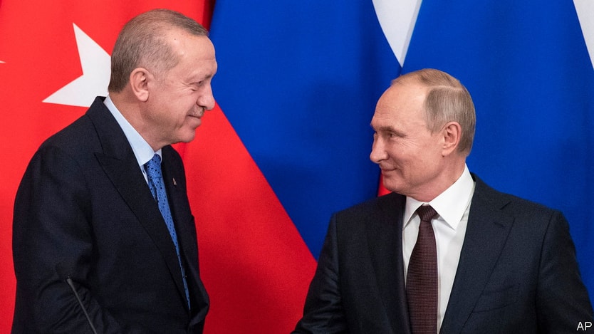 Πούτιν: Συναντιέται με τον Ερντογάν - Πιθανότατα θα εξετάσει τις ειρηνευτικές προτάσεις για την Ουκρανία