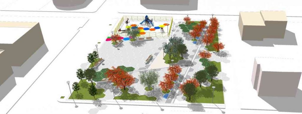 Αλλάζει όψη η πλατεία στις Αδάμες του Δήμου Κηφισιάς