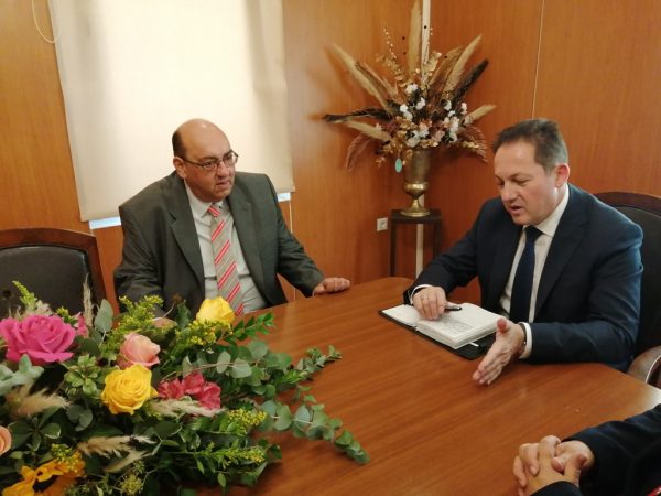 Επίσκεψη Στέλιου Πέτσα στο Δήμο Δυτικής Λέσβου