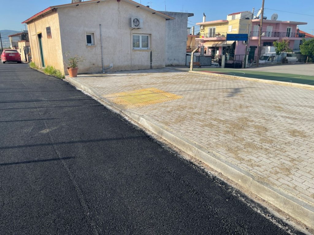 Η ανάπλαση του οικισμού της Οινόης ολοκληρώθηκε