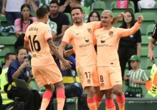 Μπέτις – Ατλέτικο Μαδρίτης 1-2: Νίκη με Γκριεζμάν οι ροχιμπλάνκος