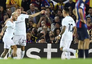 Αγκαλιά με την πρόκριση η Ίντερ μετά από επική ματσάρα στο «Καμπ Νου (3-3) – Εύκολα η Μπάγερν στην Τσεχία (2-4)