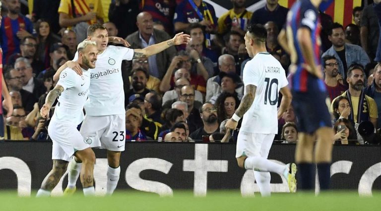 Αγκαλιά με την πρόκριση η Ίντερ μετά από επική ματσάρα στο «Καμπ Νου (3-3) – Εύκολα η Μπάγερν στην Τσεχία (2-4)