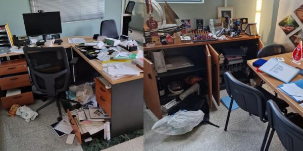 Φθορές και βανδαλισμοί στα γραφεία Κοινωφελούς Επιχείρησης Δήμου Χερσονήσου