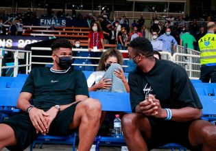 Το έριξαν στον χορό Γιάννης και Θανάσης Αντετοκούνμπο