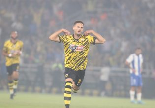 Γκολάρα Γκατσίνοβιτς και 1-0 η ΑΕΚ στην «OPAP Arena»