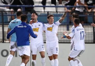 Η αποστολή της Λαμίας για το παιχνίδι με τον Ολυμπιακό