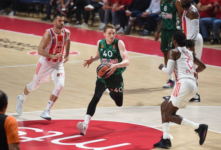 Ερυθρός Αστέρας – Παναθηναϊκός 75-77: Μεγάλο διπλό στο Βελιγράδι