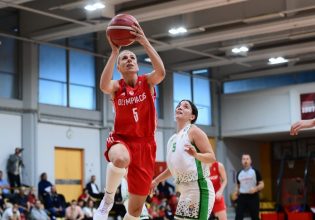 Ολυμπιακός – ΓΑΣ Εύνικος 70-59: 2×2 για τις «ερυθρόλευκες»