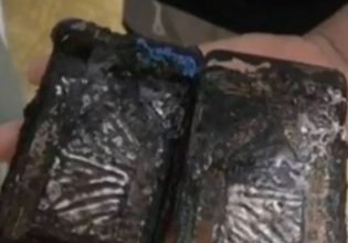 Άνοιξε τα μάτια του και είδε μπροστά του ένα… πυροτέχνημα – Ήταν το κινητό του που είχε αρπάξει φωτιά