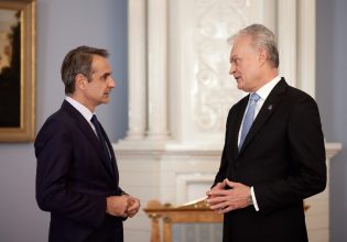 Μητσοτάκης: Ελλάδα και Λιθουανία έχουν υποχρέωση να υπερασπίζονται τα σύνορα τους