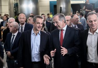 Μητσοτάκης στα εγκαίνια στο Μετρό Πειραιά: «Εμεις παραδίδουμε μεγάλα έργα υποδομής, όχι μουσαμάδες»