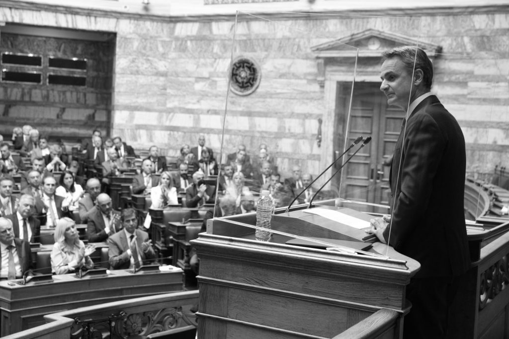 Μητσοτάκης: Οι ανιστόρητες ορέξεις και απειλές συντρίβονται στις κόκκινες γραμμές μας