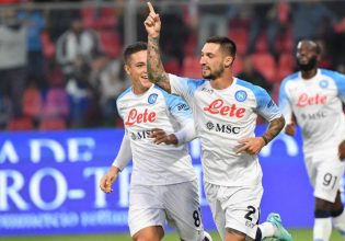 Λέτσε – Νάπολι 1-4: Συνεχίζει ακάθεκτο το «τρένο» του Σπαλέτι