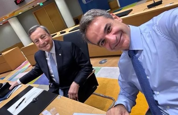 Ντράγκι: Οι ηγέτες της ΕΕ αποχαιρετούν τον σούπερ Μάριο του «ό, τι χρειαστεί» – Το μήνυμα Μητσοτάκη