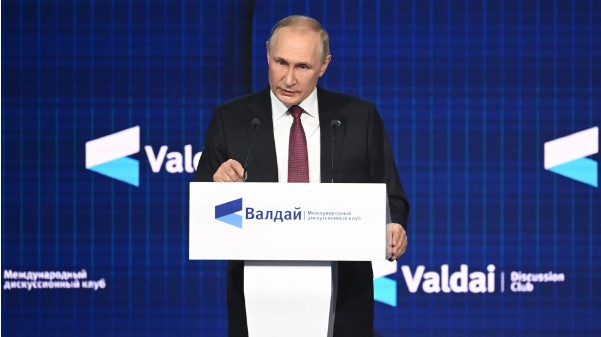 Πούτιν: H Δύση παίζει ένα βρώμικο και αιματηρό παιχνίδι - Κρίσιμη ομιλία του ρώσου προέδρου