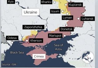 Ουκρανία: Η Ρωσία έχασε 4.000 τ.χλμ. σε μια εβδομάδα – Επόμενος στόχος η Κριμαία;