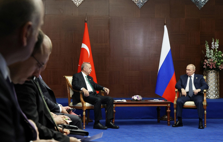 Ερντογάν: Δώσαμε εντολή με τον Πούτιν για κέντρο φυσικού αερίου στην Τουρκία – «Η Θράκη είναι το κατάλληλο μέρος»