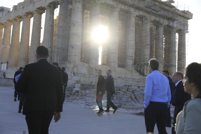Όλαφ Σολτς: Μοναδική η Ακρόπολη, δεν μοιάζει με κανέναν άλλο τόπο Δημοκρατίας