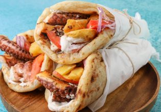 Σπιτικό σουβλάκι