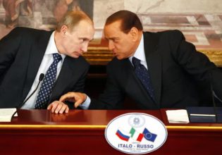 Πούτιν: Έστειλε 20 μπουκάλια βότκα στον Μπερλουσκόνι ως δώρο γενεθλίων