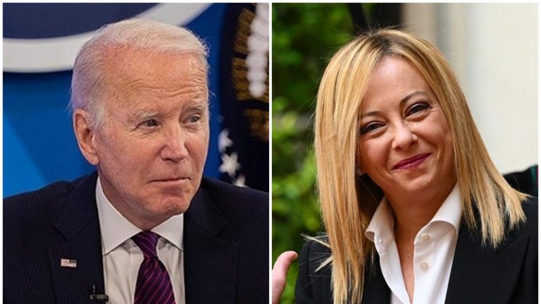 Μπάιντεν: Συνομίλησε με τη Μελόνι «ιδίως για τη στρατιωτική βοήθεια στην Ουκρανία»