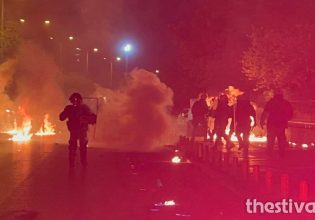 Θεσσαλονίκη: Σοβαρά επεισόδια μετά τη συναυλία του Λεξ – Μολότοφ και χημικά γύρω από το ΑΠΘ