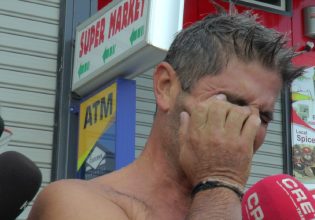 Κρήτη: H στιγμή που ο σύζυγος βουτά να βρει την αγνοούμενη γυναίκα του – Λύγισε μετά στην κάμερα