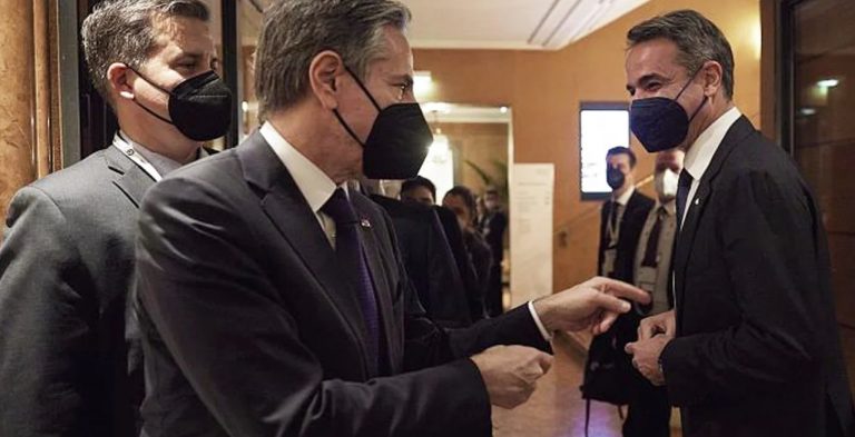 Συνομιλία Μητσοτάκη – Μπλίνκεν: Τι είπαν για Τουρκία και Ουκρανία