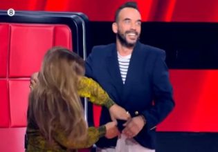 The Voice: Τα είδε όλα ο Μουζουράκης – Η Παπαρίζου όρμησε στο… παντελόνι του και τον απείλησε