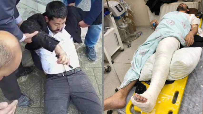 Τουρκία: Αστυνομικοί ξυλοκοπούν άγρια βουλευτή του HDP σε πορεία για τον Οτσαλάν