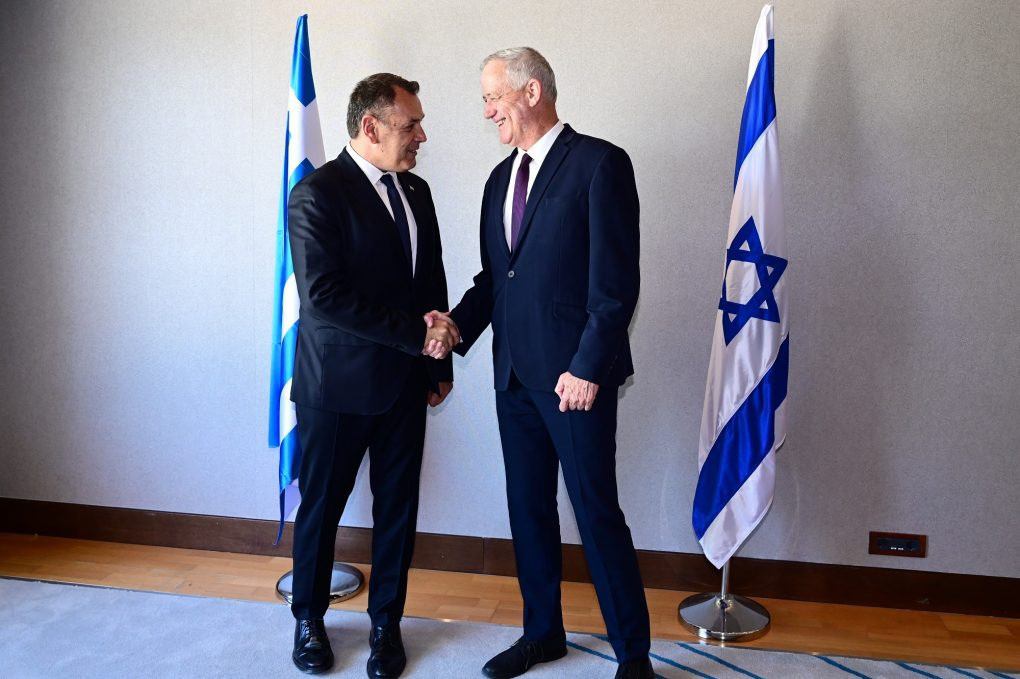 Γκαντς: Εξαιρετική η αμυντική και βιομηχανική συνεργασία Ελλάδας - Ισραήλ