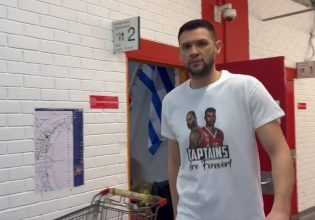 Η τρομερή μπλούζα του Παπανικολάου για Σπανούλη και Πρίντεζη (vid)