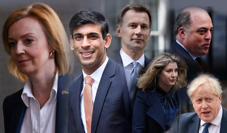 Βρετανία: Οι 3+1 επικρατέστεροι υποψήφιοι για τη θέση της Λιζ Τρας - Μέχρι πότε θα επιλεγεί ο νέος πρωθυπουργός