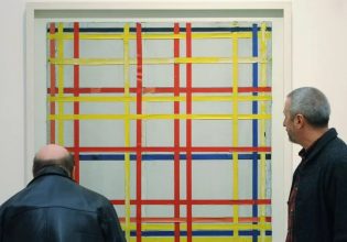 Πίνακας του Μοντριάν είναι κρεμασμένος ανάποδα για πάνω από 70 χρόνια