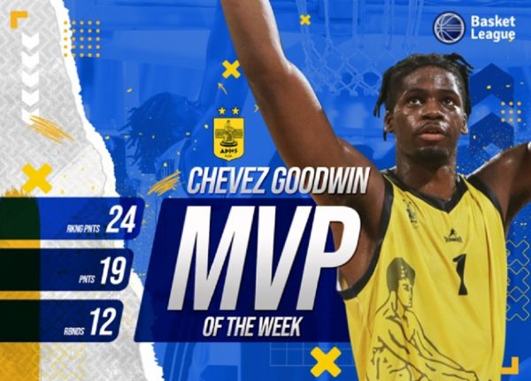 Ο Γκούντγουιν του Άρη MVP της πρώτης αγωνιστικής