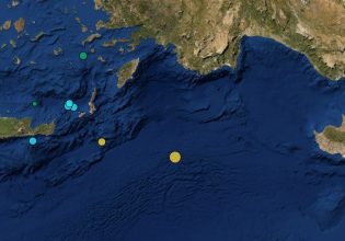 Σεισμός: Ασθενής δόνηση 4,1 Ρίχτερ σε απόσταση 178 χιλιομέτρων από το Καστελλόριζο