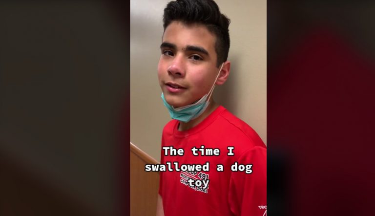 Έφηβος κατάπιε τη σφυρίχτρα του σκύλου και όταν γελάει… σφυρίζει