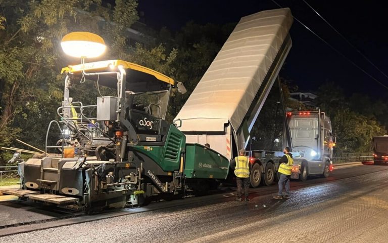 Κεντρικός δρόμος του λεκανοπεδίου «βελτιώθηκε» μετά από 25 χρόνια