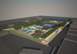 Μυτιλήνη: Κατεστραμμένο γήπεδο γίνεται σύγχρονος χώρος αναψυχής