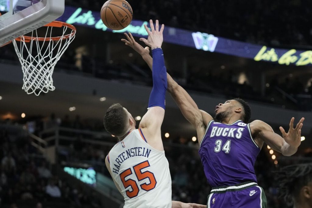 Η φοβερή εμφάνιση του Γιάννη κόντρα στους Νικς