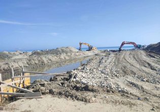 Αντιπλημμυρική θωράκιση του παραλιακού μετώπου Κατερίνης