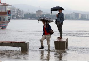 Κακοκαιρία «Eva»: Μήνυμα του 112 και στην κεντρική Μακεδονία – «Περιορίστε τις μετακινήσεις»