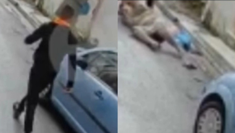 Ίλιον: Νεαρός χτύπησε και λήστεψε ηλικιωμένη στη μέση του δρόμου - Δείτε το βίντεο