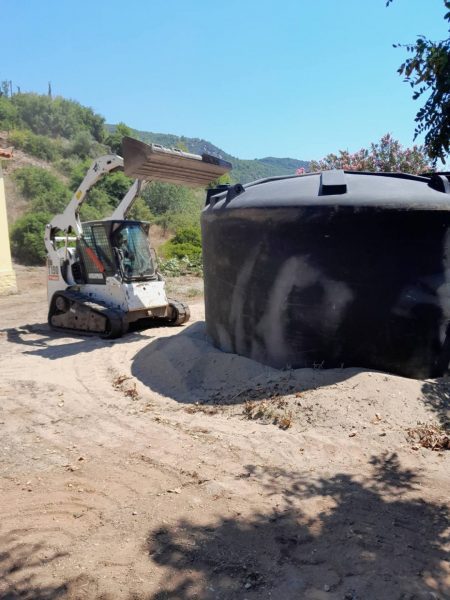 Μπαίνουν υδατοδεξαμενές πυροπροστασίας στο Όρος Αιγάλεω