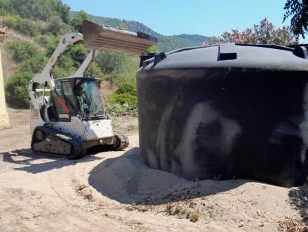 Μπαίνουν υδατοδεξαμενές πυροπροστασίας στο Όρος Αιγάλεω